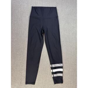 Aerie Leggings Chill Play Move Size Small Black Crop Active Athleisure Gym